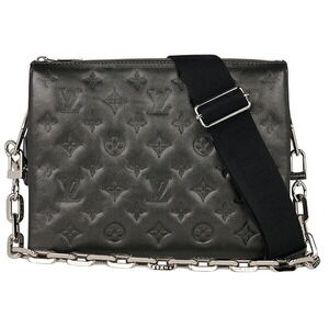 Louis Vuitton Monogram Coussin Shoulder Bag Greige